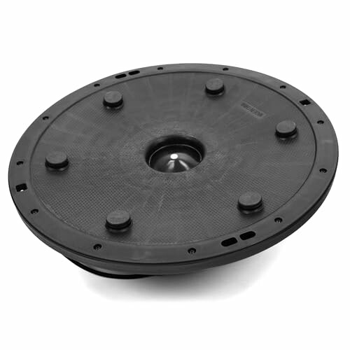 Schwarzes Balance-Board für Fitnessübungen