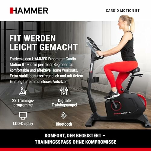 HAMMER Ergometer Cardio Motion BT