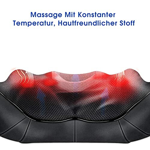 Massagegerät mit konstanter Temperatur und hautfreundlichem Stoff
